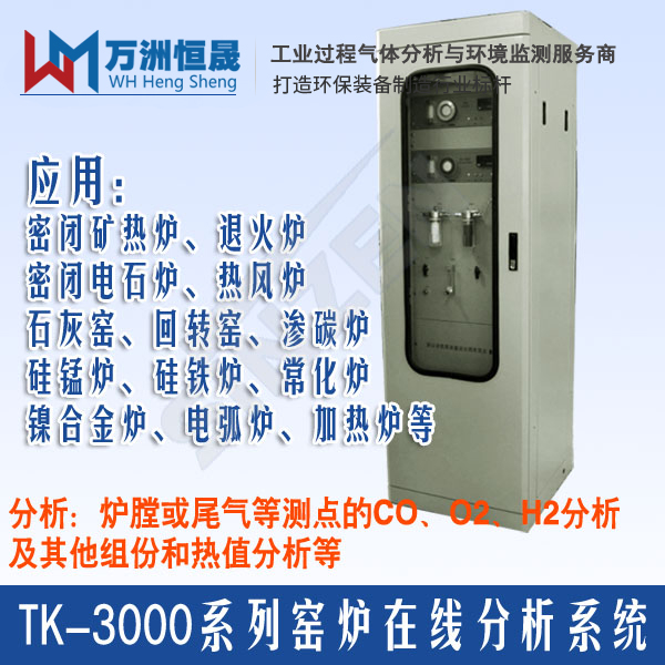 TK-3000型密闭电石炉尾气气体分析系统